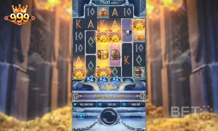 Asgardian Rising 999BET Trò chơi hỗ trợ đa nền tảng, đặt cược không lo giật lag