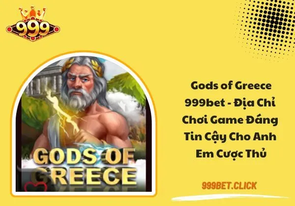 Gods of Greece 999bet